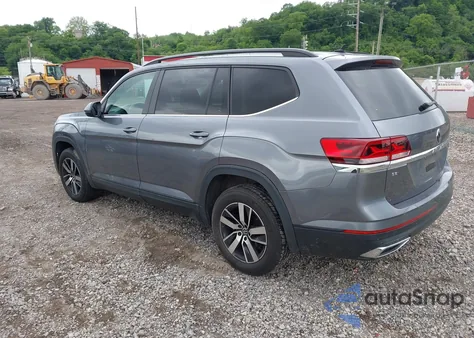 2021 Volkswagen Atlas Se from USA, damaged, VIN 1V2LP2CA9MC523755